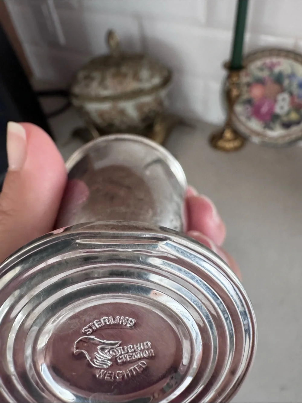 Vintage Duchin Creation Weighted Sterling Silver Salt & Pepper Shakers